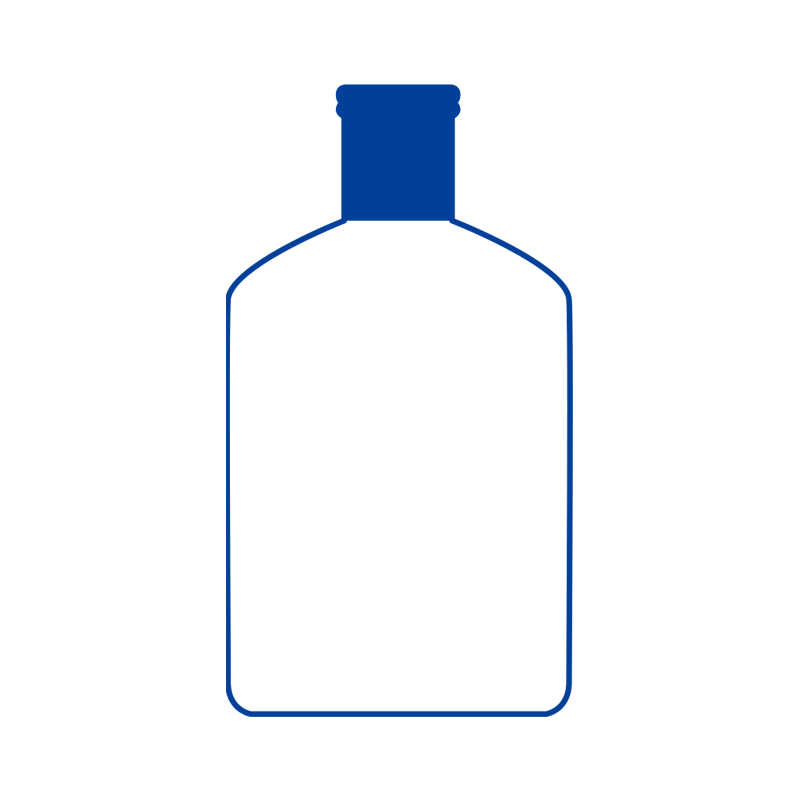 Bottle top labels