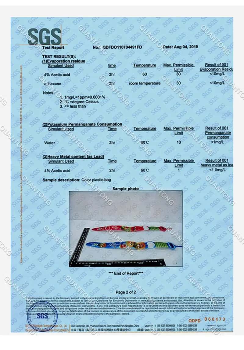 SGS Certification